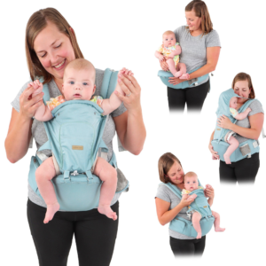 Carrier Sling with Hip Seat - Ergonomic Carrier 6-in-1 Carrier 40lbs