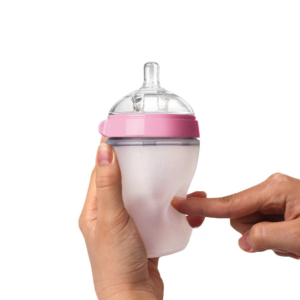 Baby Bottle, Pink, 8 Ounce (2 Count)